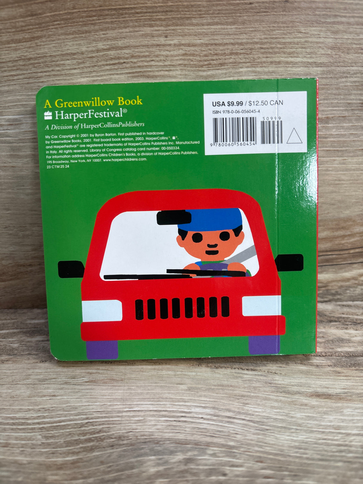 My Car Board Book