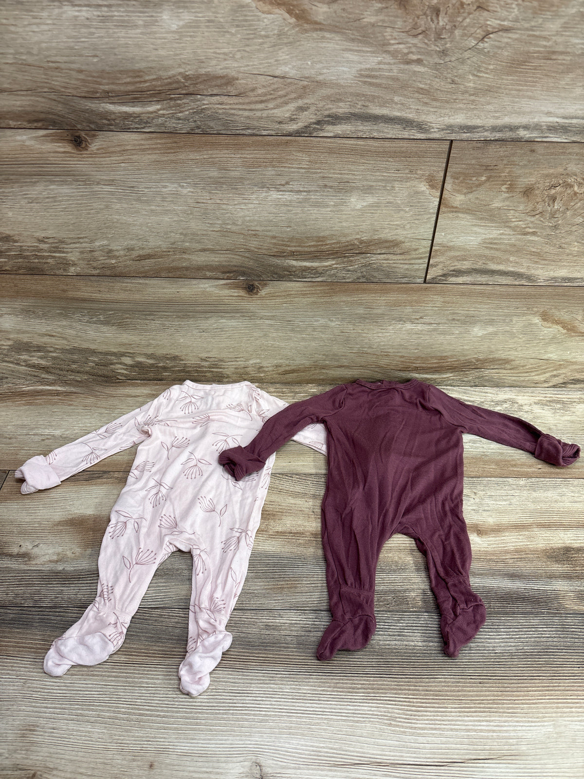 Cloud Island 2pk So Very Soft Modal Sleepers Pink sz Newborn