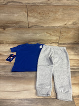NEW Champion 2pc Shirt & Joggers Set Blue sz 24m