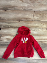 Gap x Disney Mickey Mouse Pull Over Hoodie Red sz 5T