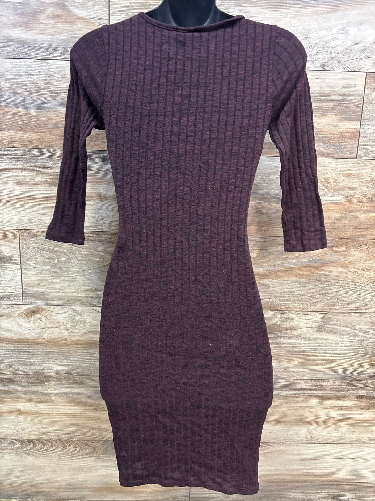 Motherhood Maternity Ribbed Bodycon Dress Red sz Small