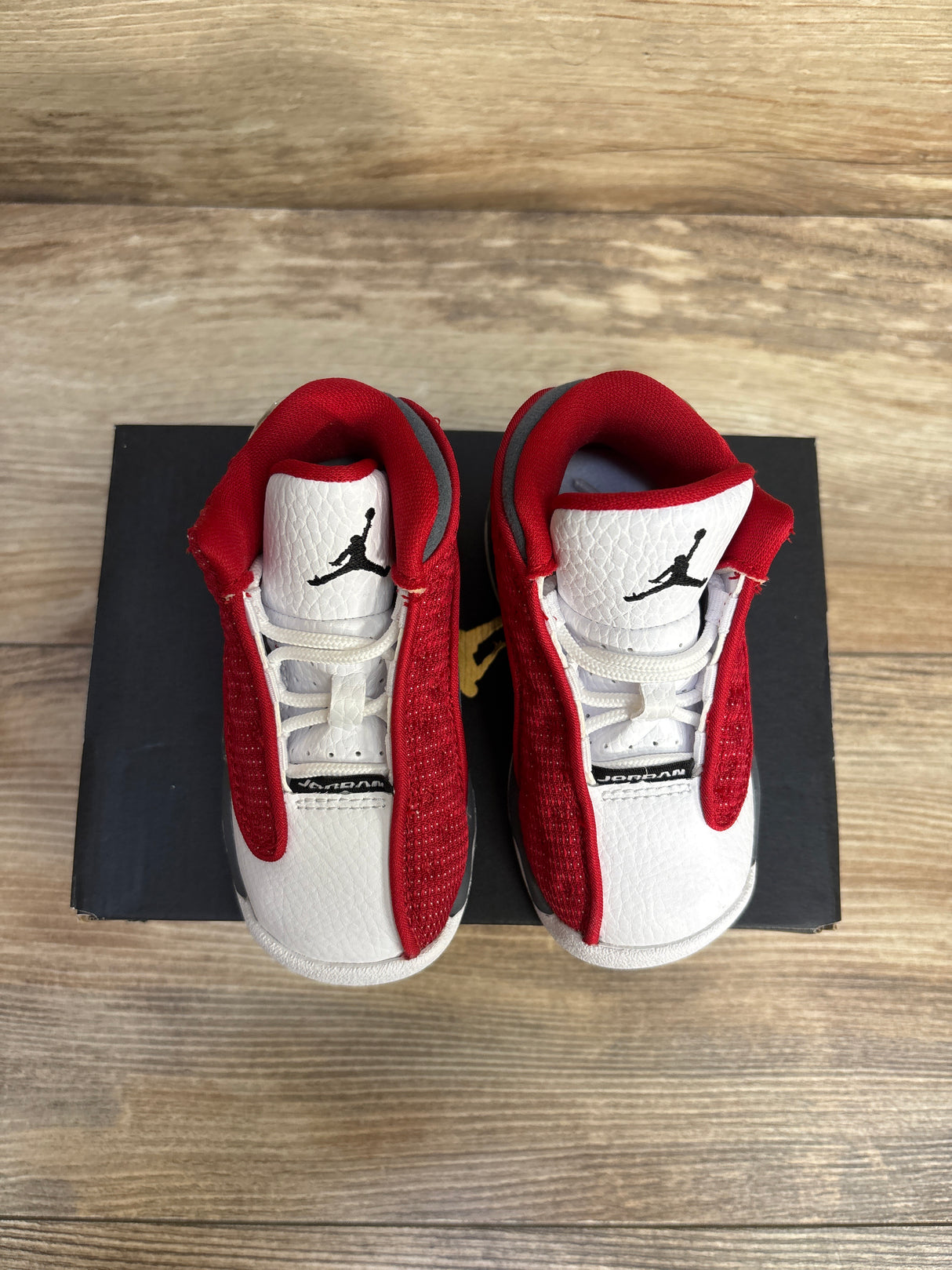 NEW Air Jordan 13 Retro TD 'Red Flint' Sneakers sz 5c
