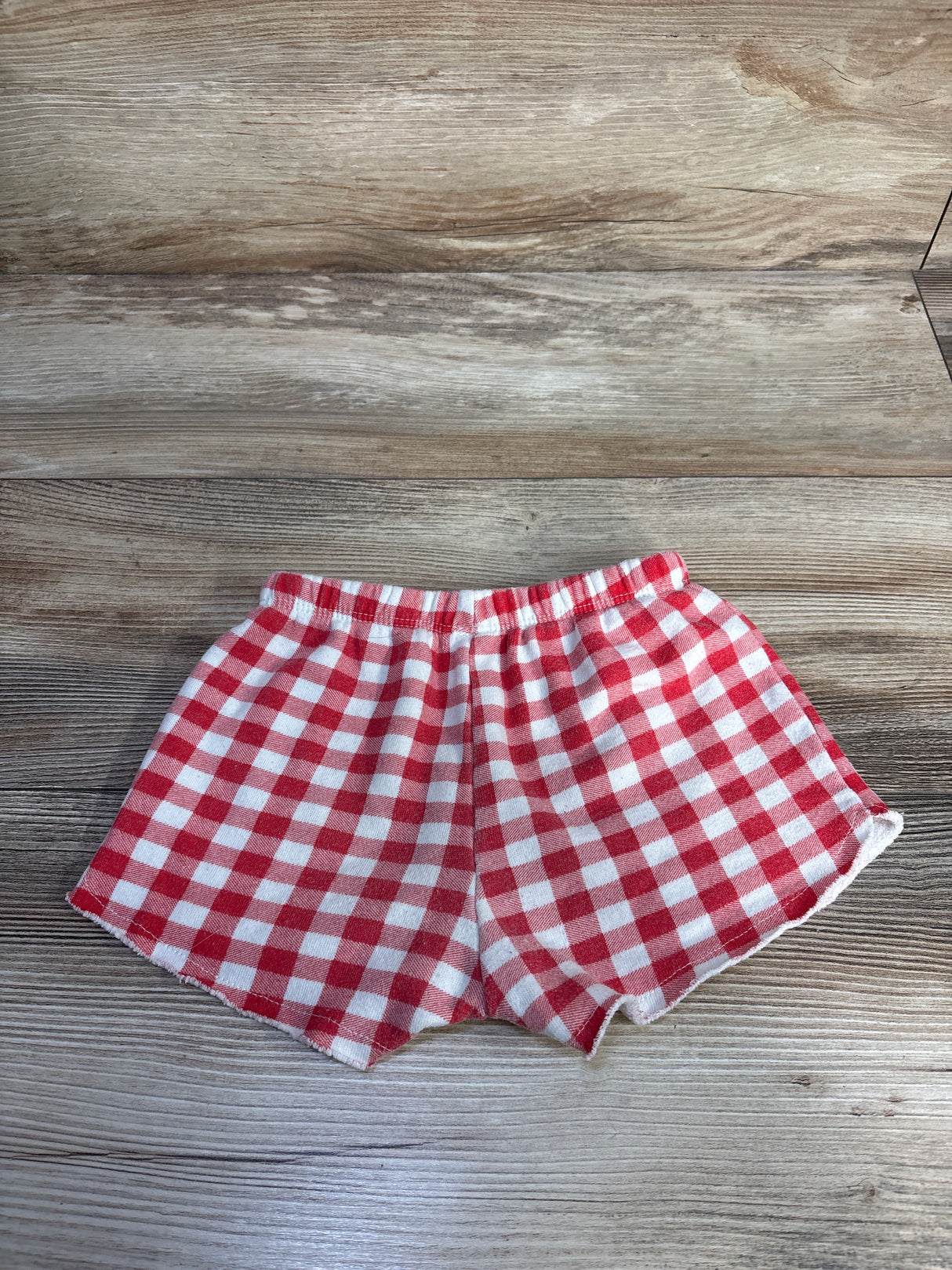 Grayson Mini Checker Shorts Red sz 3T