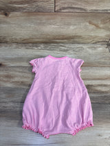 Simple Joys Striped Shortie Romper Pink sz 3-6m