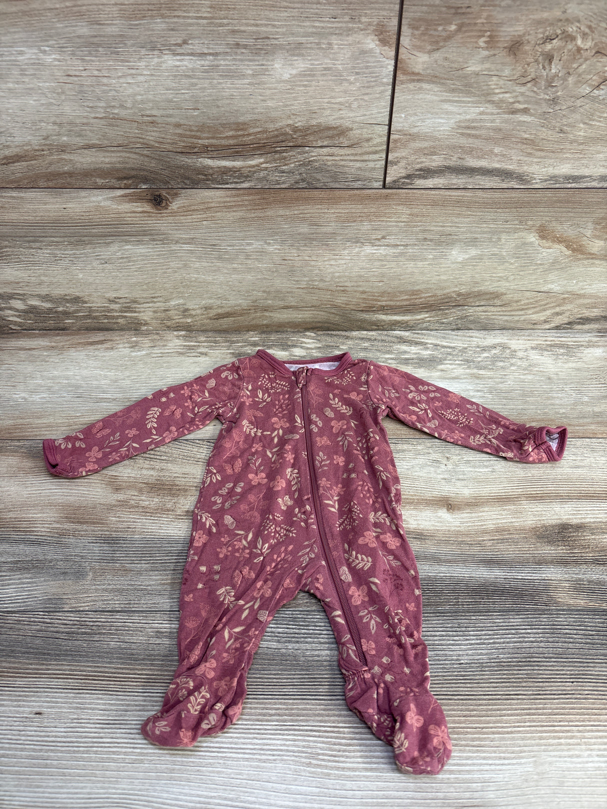 Modern Moments Floral Sleeper Pink sz Newborn
