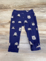 Old Navy Animal Print Pants Navy sz 18-24m