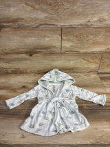 Just One You Dino Print Robe White sz 0-9m
