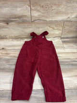 Shein Corduroy Overalls Red sz 18-24m