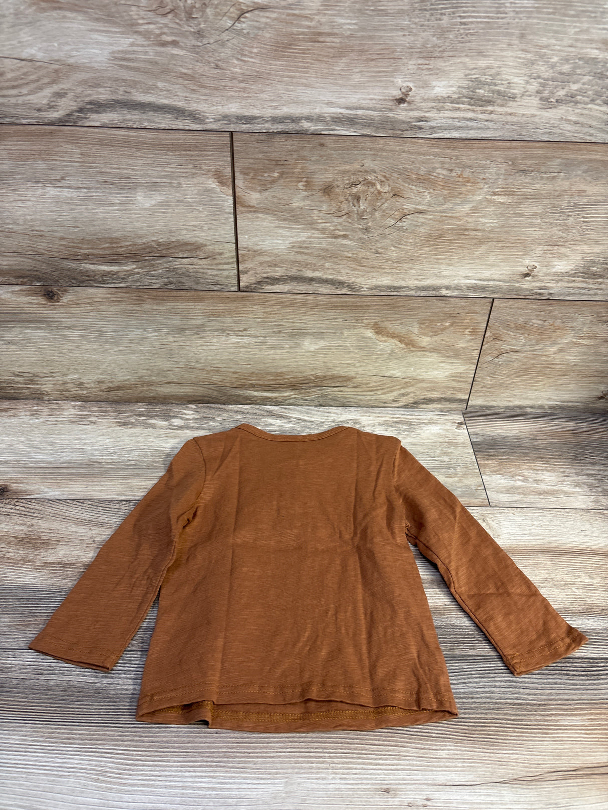 Shein Henley Shirt Brown sz 3T