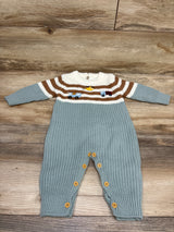 NEW Shein Knit Coverall White sz 3-6m