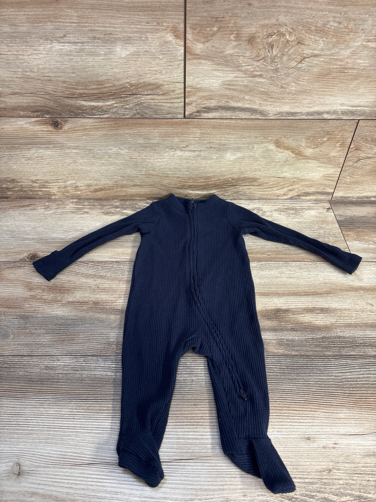 Old Navy Ribbed Sleeper Navy sz 3-6m