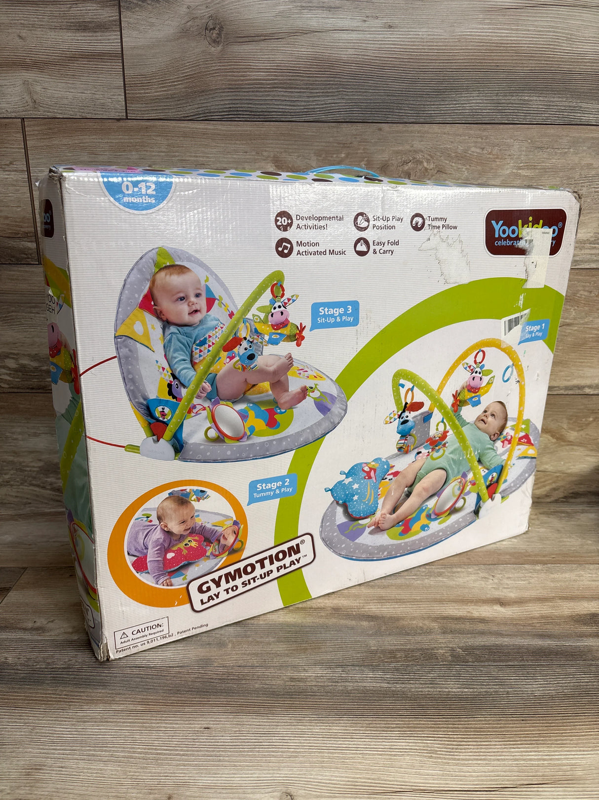 NEW Yookidoo Baby Gym Lay to Sit-Up Playmat - Me n Mommy To Be