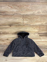 Children's Place Full Zip Sherpa Lined Hoodie Grey sz 18-24m