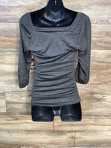 NEW La Leche League Nursing Shirt Grey sz Small - Me n Mommy To Be