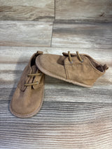 First Impressions Faux-Suede Tenton Hard Sole Boots Brown sz 5c