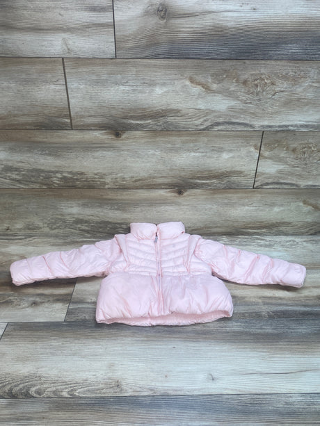 Ralph Lauren Pink Two Way Puffer Jacket sz 12-18m - Me n Mommy To Be