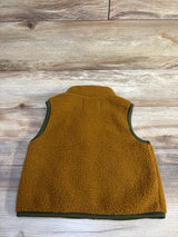 Old Navy Sherpa Full-Zip Vest Brown sz 18-24m