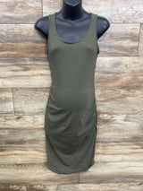 Isabel Maternity Tank Bodycon Dress Green sz Small
