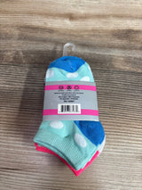 NEW Step Up Socks Polka Dot Blue 3pk sz 4-6