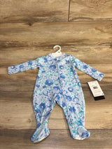 NEW Nike Sleeper Floral Blue sz 3m