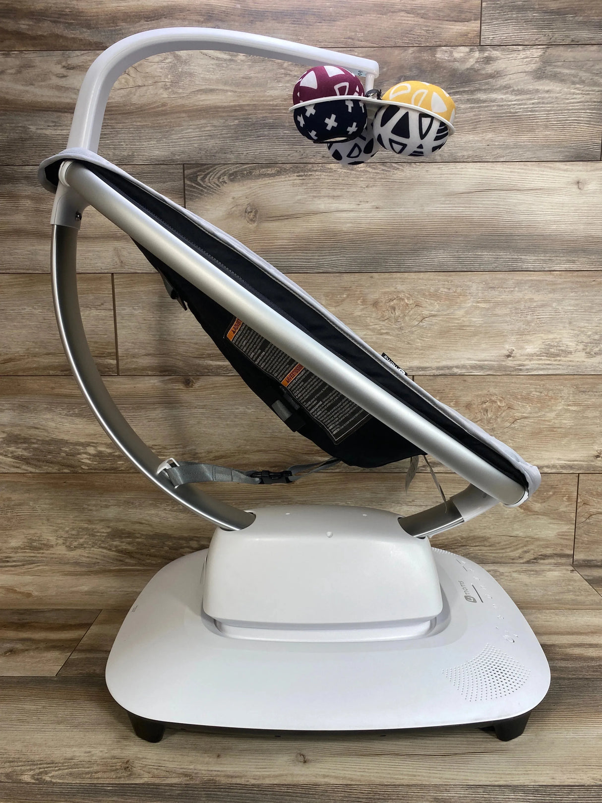 4moms mamaRoo Multi-Motion Baby Swing Smart Connectivity in Silver