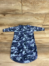 The Peanutshell Camo Sleeper Blue sz 0-3m