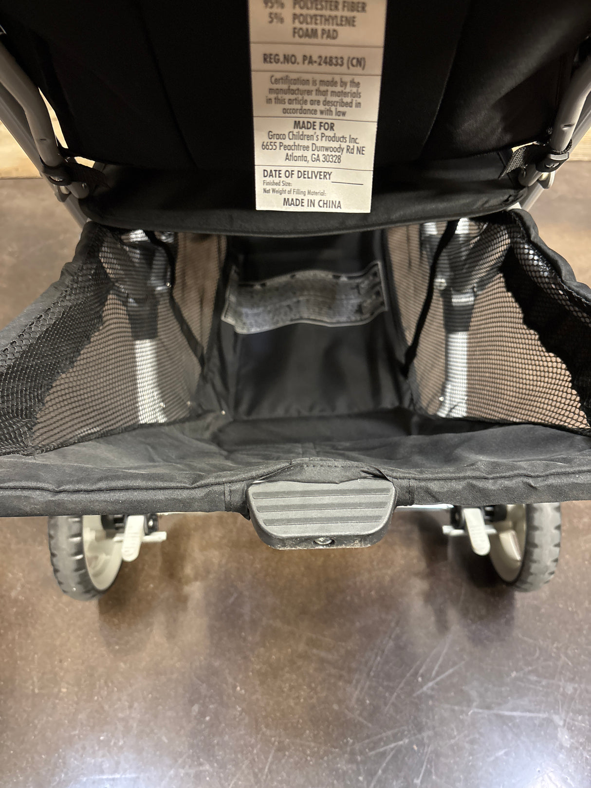 Graco DuoGlider Click Connect Double Stroller in Glacier