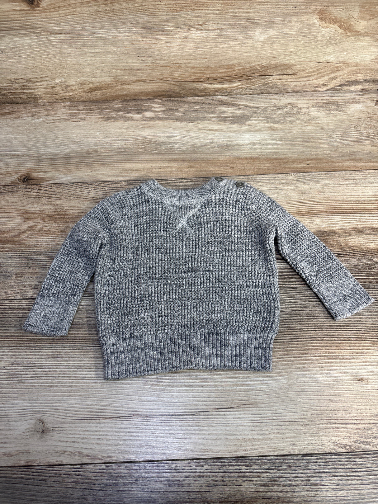 Baby Gap Knitted Pull Over Sweater Grey sz 0-3m