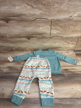 NEW Cat & Jack 2pc Oh Deer! Sweatshirt & Pants sz 18m