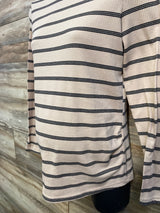 Shein Ribbed Shirt Tan sz Large