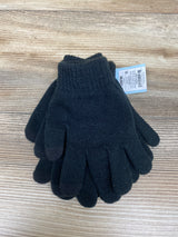 NEW Cat & Jack Tech-Touch Gloves Black 3pk OSFM
