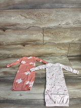 Carter's Sleep Gown 2pk Pink sz NB
