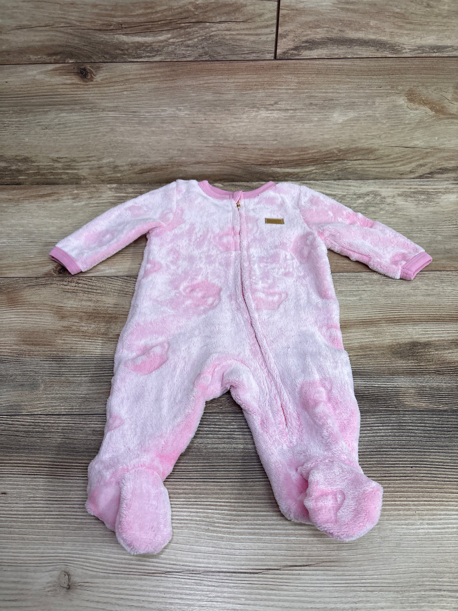 Juicy Couture Plush Sleeper Pink sz 0/3m