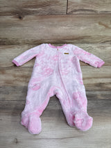 Juicy Couture Plush Sleeper Pink sz 0/3m
