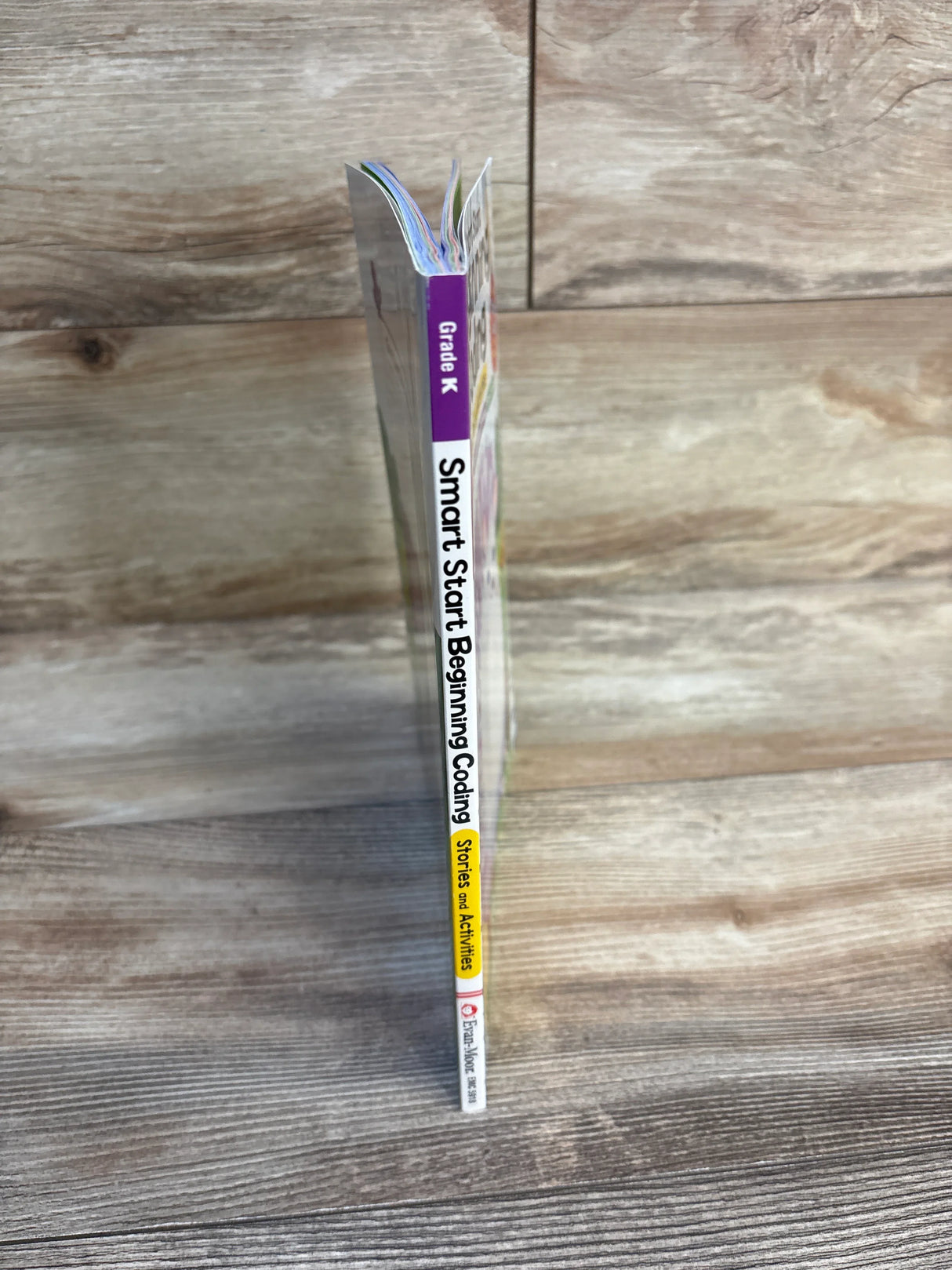 Evan-Moor Smart Start Beginning Coding Kingergarten Activity Workbook