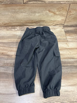 Quick-Dry Drawstring Cargo Pants Grey sz 2T