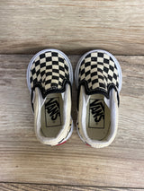 Vans Old Skool Slip-On Checkerboard Sneaker sz 3c