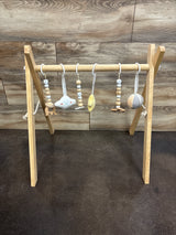 Mallify Wooden Baby Activity Gym