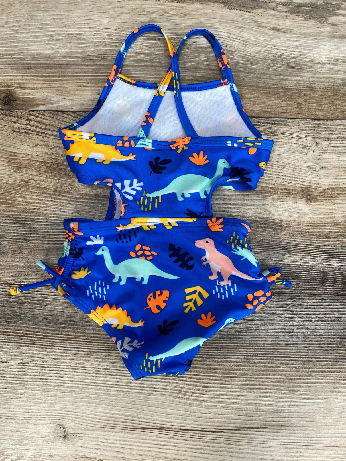 Cat & Jack Blue 1Pc Dino Swimsuit sz 18m - Me 'n Mommy To Be