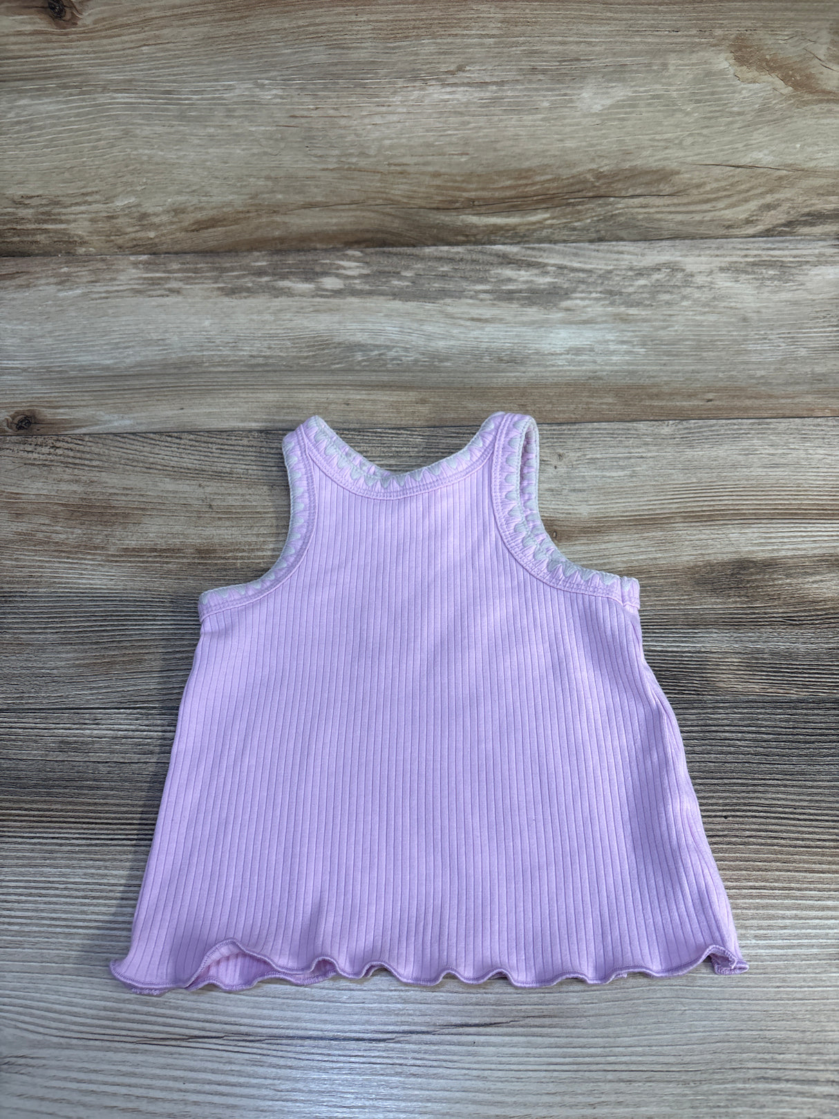 Cat & Jack Ribbed Tank Top Pink sz 18m
