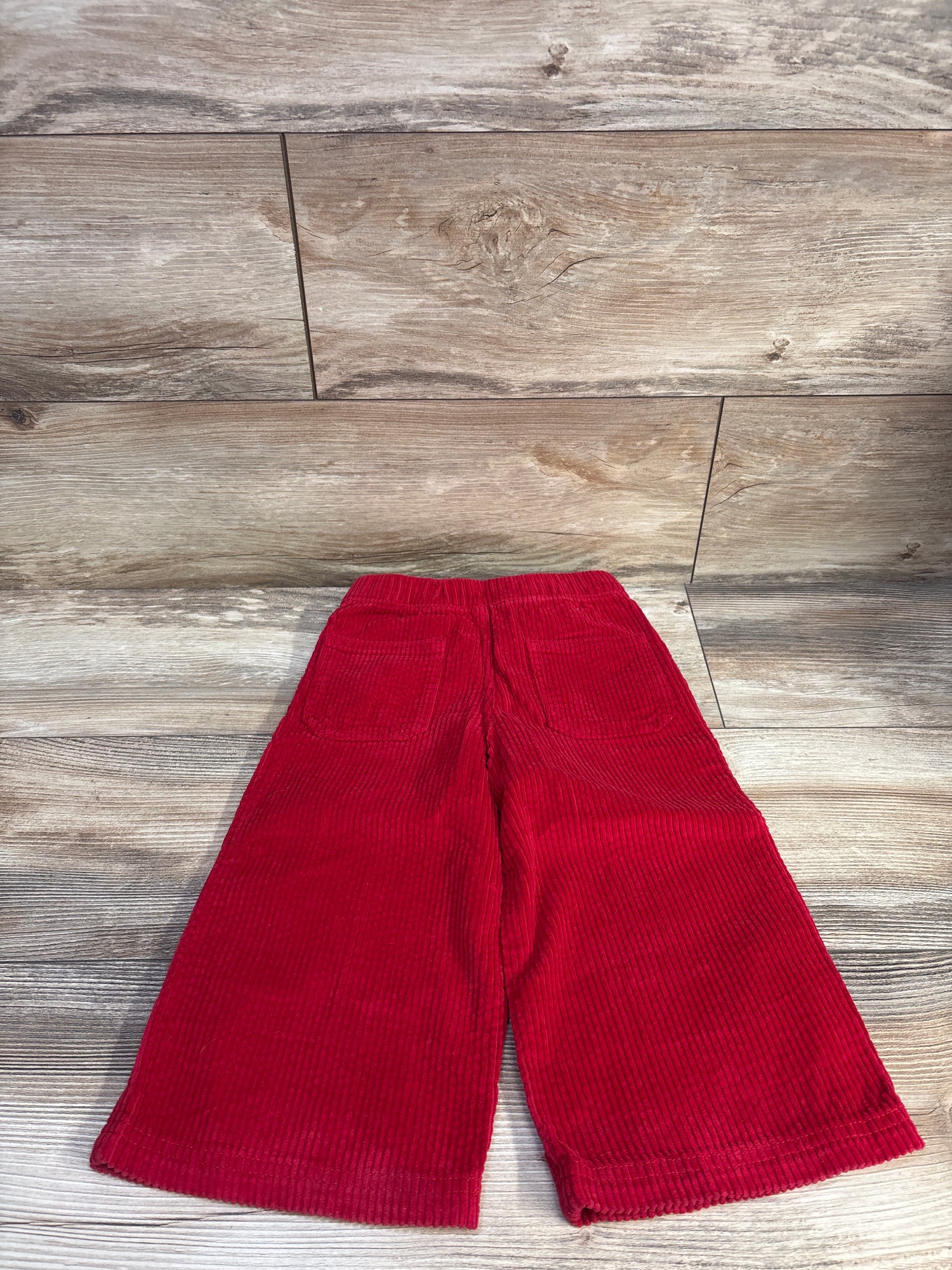 Old Navy Pull-On Wide Leg Corduroy Pants Red sz 2T