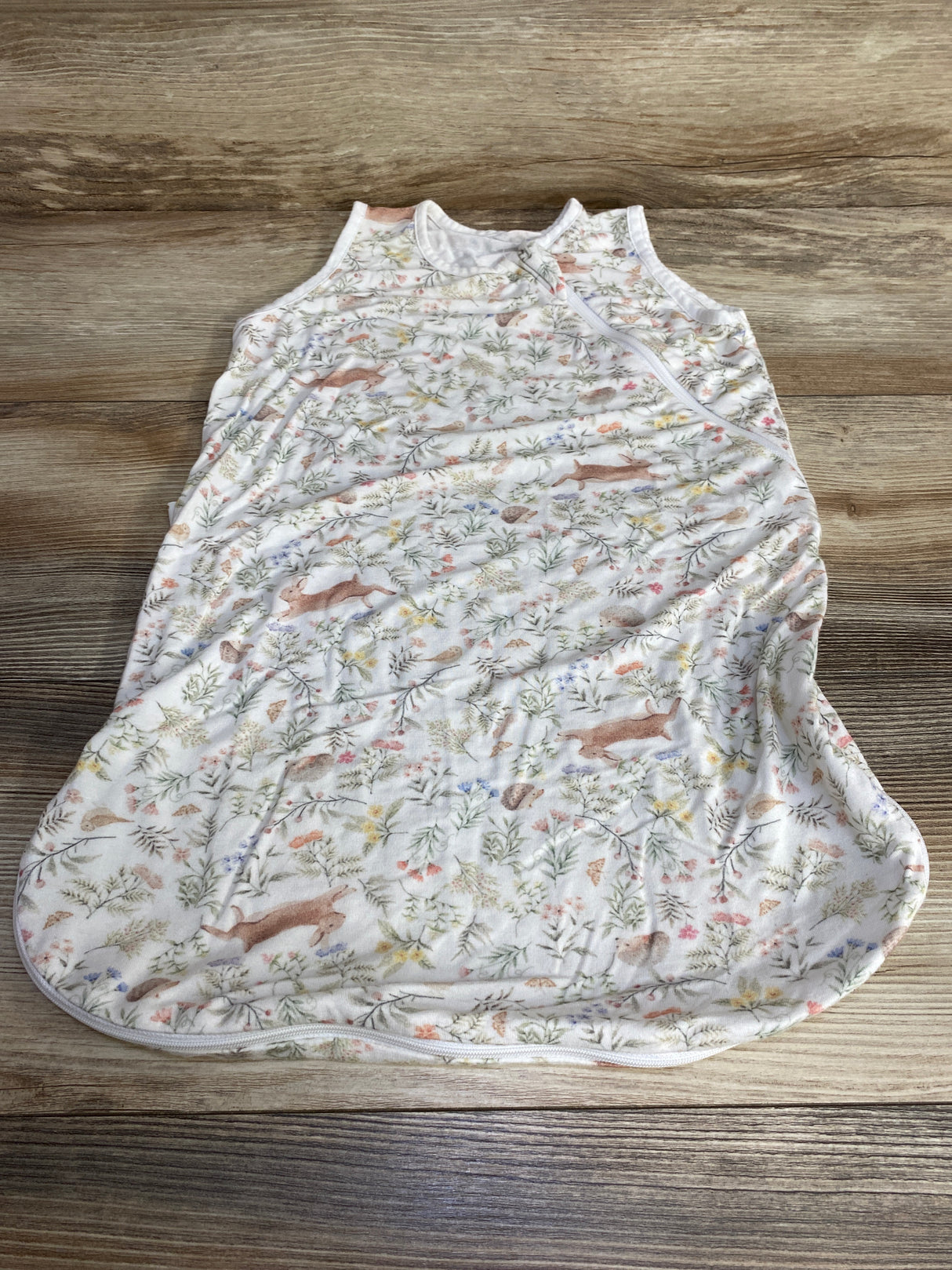 Cozy Cub Floral Sleep Sack White sz 0-3m