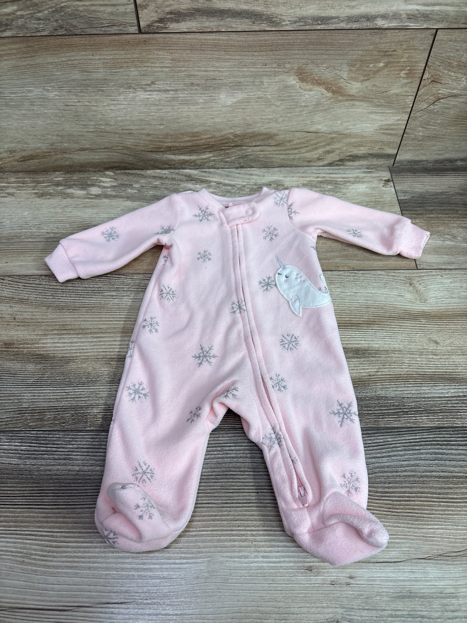 Carter's Blanket Sleeper Pink sz Newborn