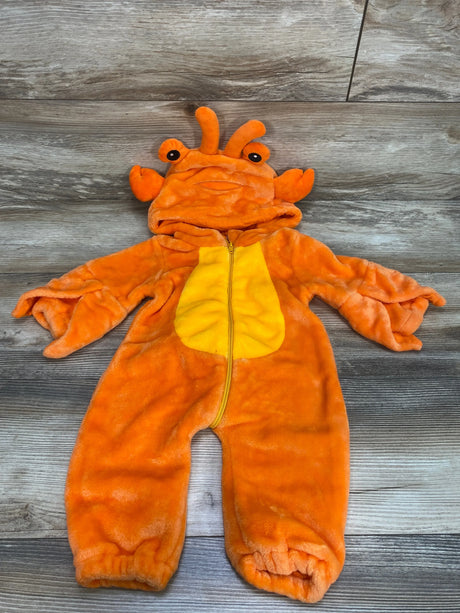 Lobster Hooded Costume Orange sz 3-6m - Me n Mommy To Be