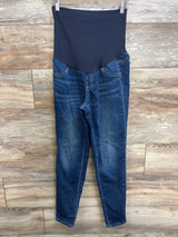 a:glow Maternity Full Panel Jeggings Blue sz Large (10)