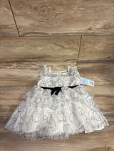 NEW Cat & Jack 2pc Ghost Tulle Dress & Bloomers Set White sz 12m