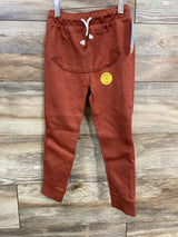 NEW Cat & Jack Ottoman Knit Joggers Fiery Brown sz 5T