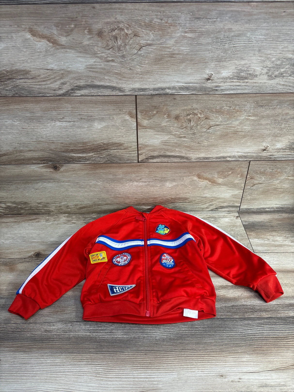 Disney Store Toy Story Patch Jacket Red sz 3T