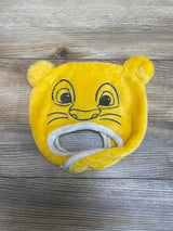 Simba Plush Hat Yellow Sz 6-12m