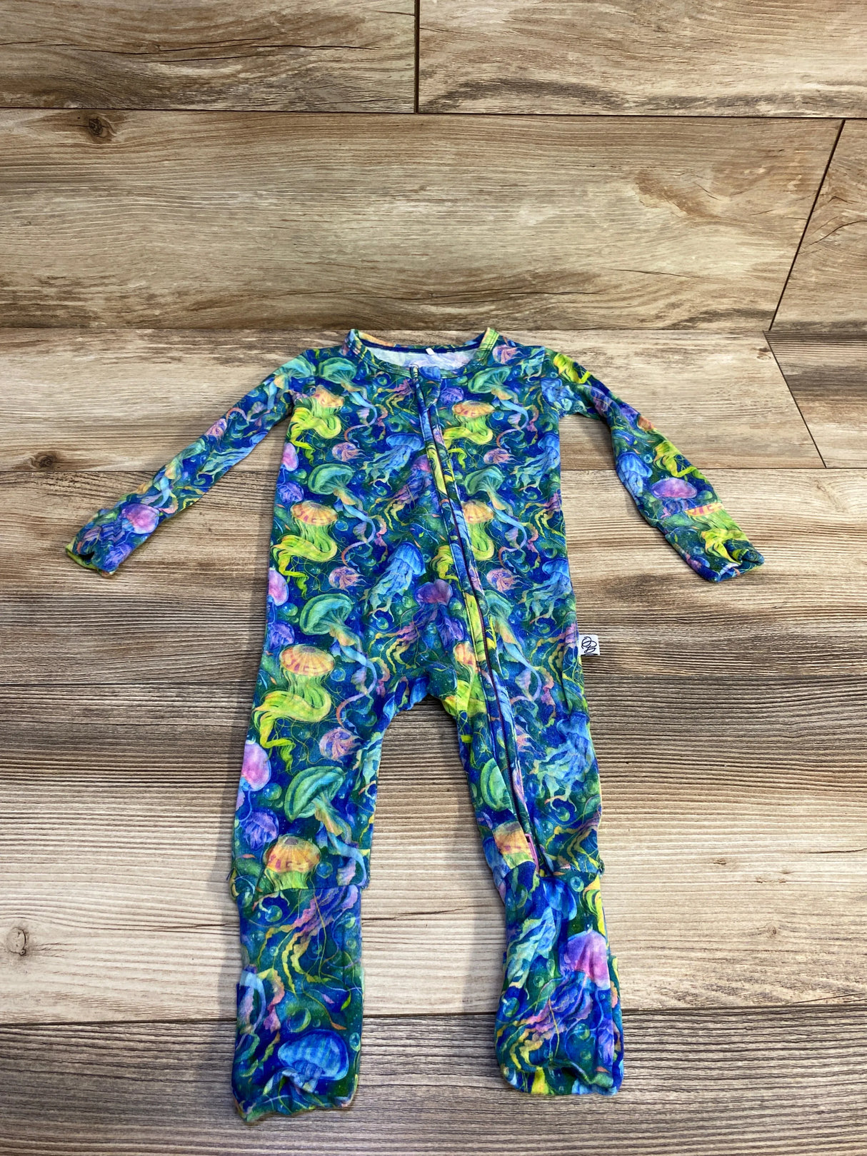 Ollee and Belle Jelly Convertible Romper Green sz 6-9m - Me n Mommy To Be